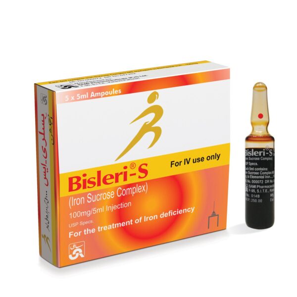 Bisleri-S Iv Injection 100Mg/5Ml (1 Box = 5 Ampoules)