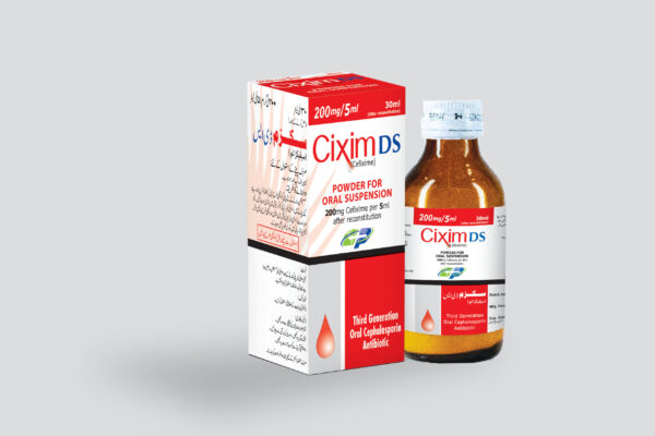 Cixim DS 200mg/5ml (Cefixime) - Image 2