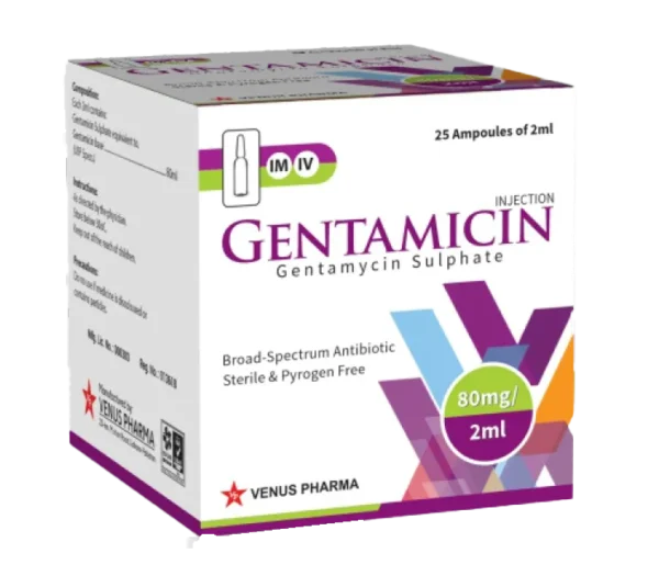 Gentamicin 80mg injection