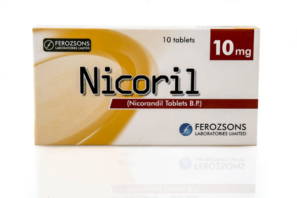 Nicoril Tablets 10Mg (1 Box = 1 Strip)(1 Strip = 10 Tablets)