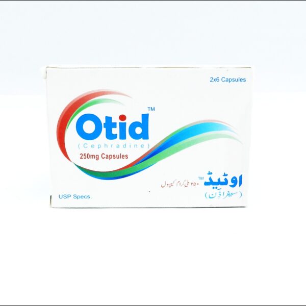 Otid 250mg Cap 12's
