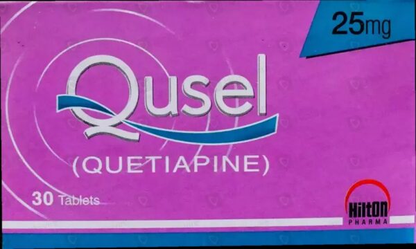 Qusel 25Mg Tab 30 s