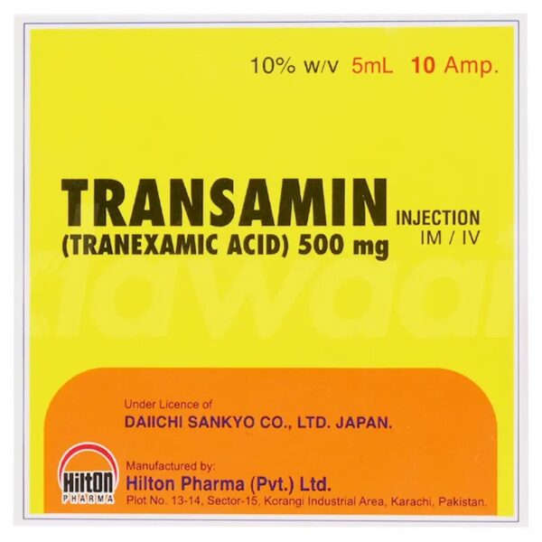 Transamin 500mg Injection 10s