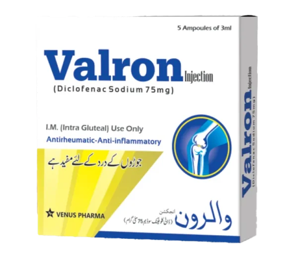 Valron (25mg)  Injections