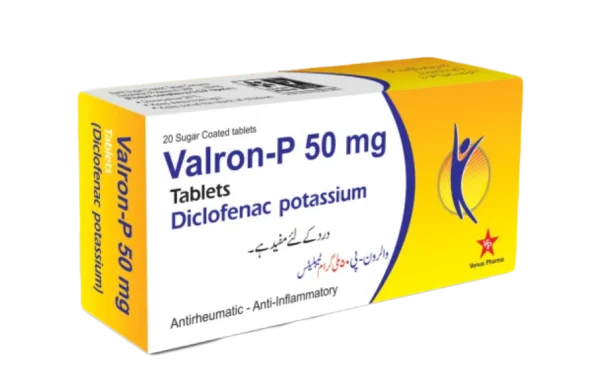 Valron-P 50mg tablet 2x10's