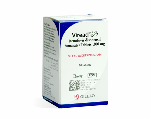 Viread 300mg tab.