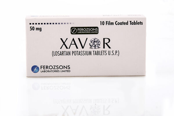 Xavor Tablets 50Mg 1 Box = 1 Strip. 1 Strip = 10 Tablets
