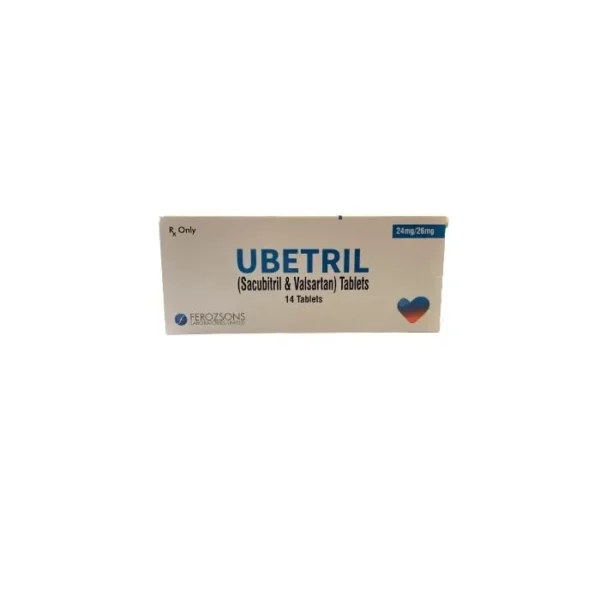 Ubetril 24/26mg. 14 Tablets