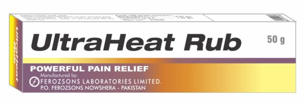 Ultraheat Rub 50g Pain Relief Cream