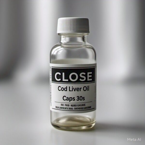 CLOSE Cod Liver Oil Caps 30s