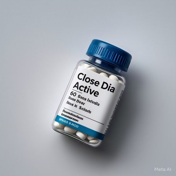 Close Dia Active 60 Cap (1 s)
