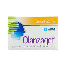 Olanzaget 3+25mg Cap 14s