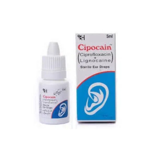 Cipocain Ear Drops 5Ml