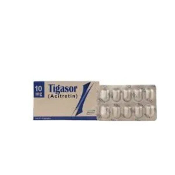 Tigasor 10mg capsule 3x10's