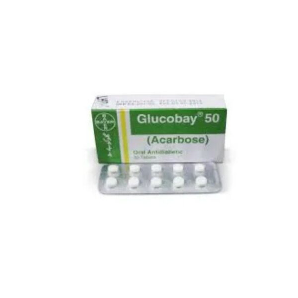 Glucobay 50 (50mg) 30 Tablets