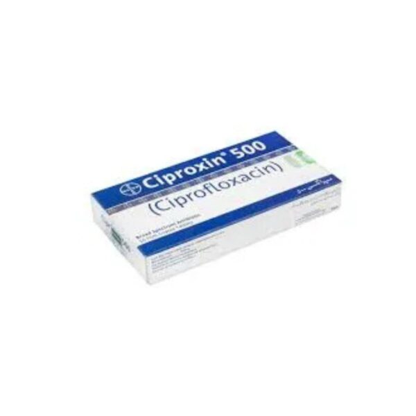 Ciproxin Tablets 500Mg (1 Box = 1 Strip)(1 Strip = 10 Tablets)