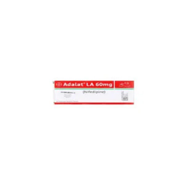 Adalat La 60 Tablets 60Mg (1 Strip = 10 Tablets)