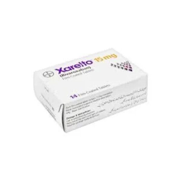 Xarelto Tablets 15Mg (1 Box = 1 Strip) (1 Strip = 14 Tablets)
