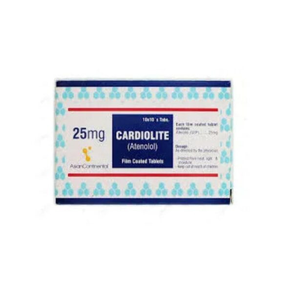 Cardiolite Tablets 25Mg (1 Strip = 10 Tablets)