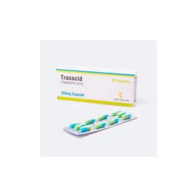 Traxacid Capsules 250Mg (1 Strip = 10 Capsules)