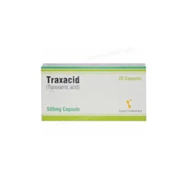 Traxacid Capsules 500Mg (1 Strip = 10 Capsules)