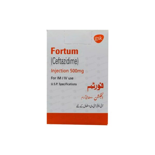 Fortum (500mg) 1 Vial Injection
