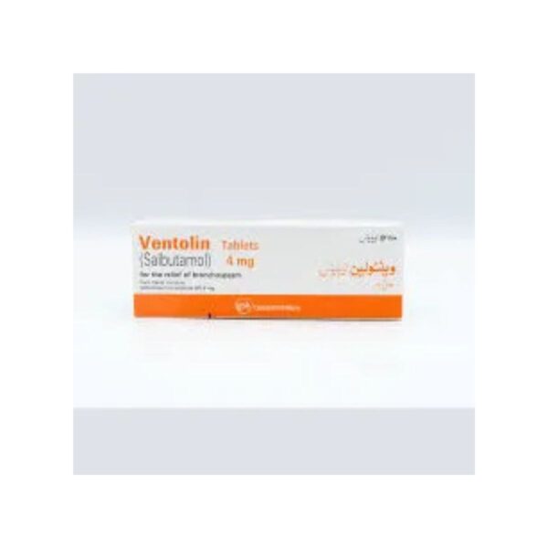 Ventolin 4mg 4mg tablet 10x12's