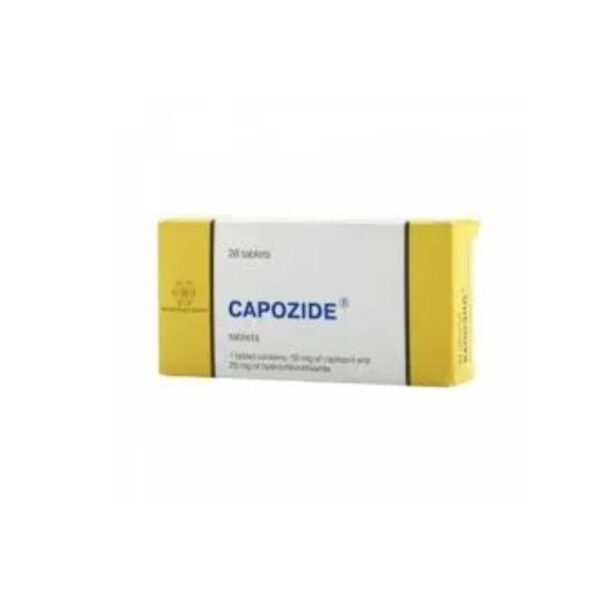 Capozide 50mg/25mg tablet 1x20 's