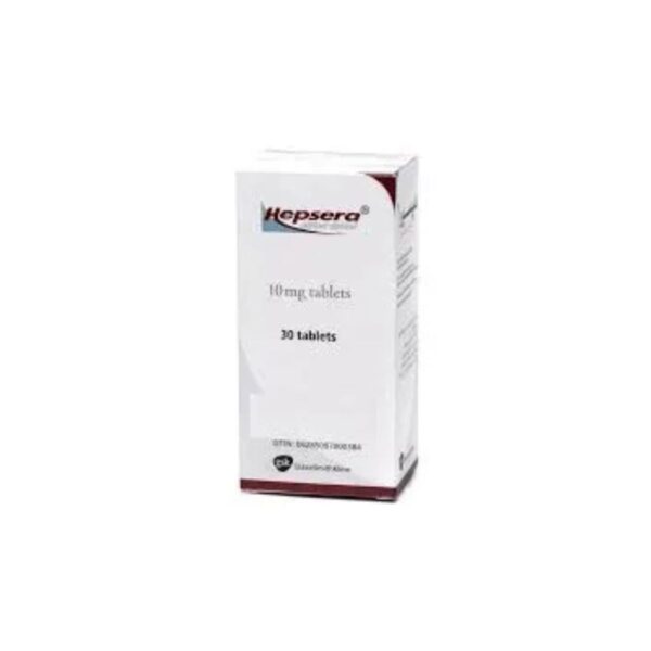 Hepsera 10mg tablet 3x10's