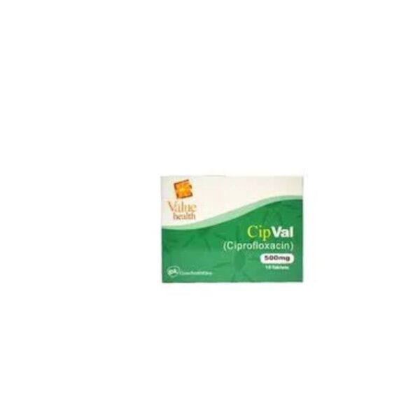 Cipval Tablets 500Mg (1 Box = 1 Strip)(1 Strip = 10 Tablets)