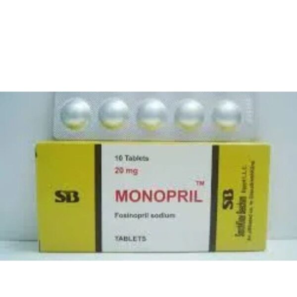 Monopril 10mg tablet 20's