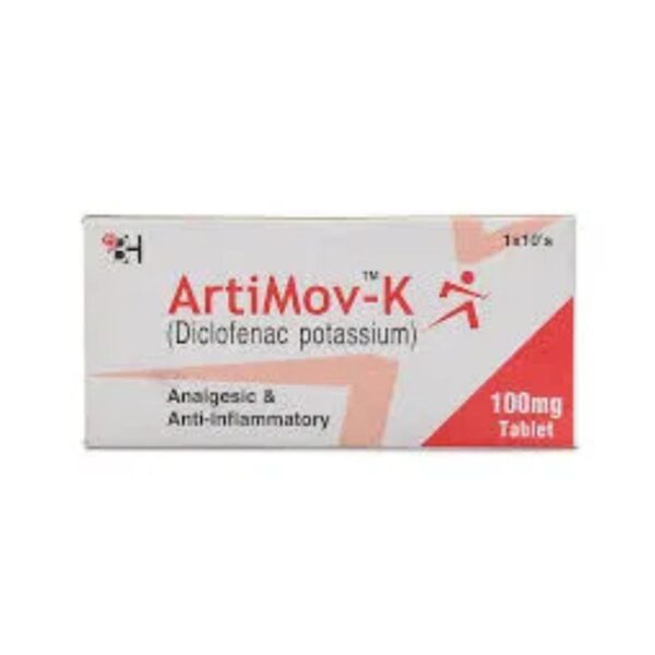 Artimov-K Tablet 100Mg (1 Box = 1 Strip)(1 Strip = 10 Tablets)