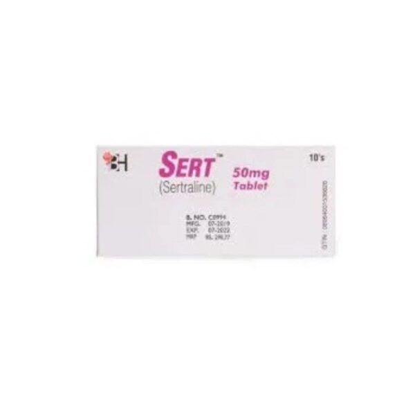 Sert Tablets 50Mg (1 Box = 1 Strip)(1 Strip = 10 Tablets)
