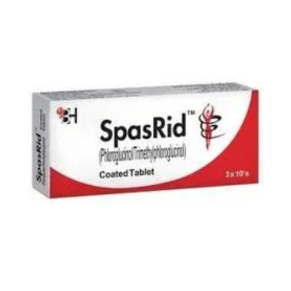 Spasrid Tablets (1 Box = 3 Strips) (1 Strip = 10 Tablets)