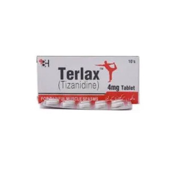 Terlax Tablets 4Mg (1 Box = 1 Strip)(1 Strip = 10 Tablets)
