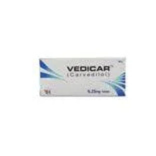 Vedicar Tablets 6.25Mg (1 Strip = 10 Tablets)