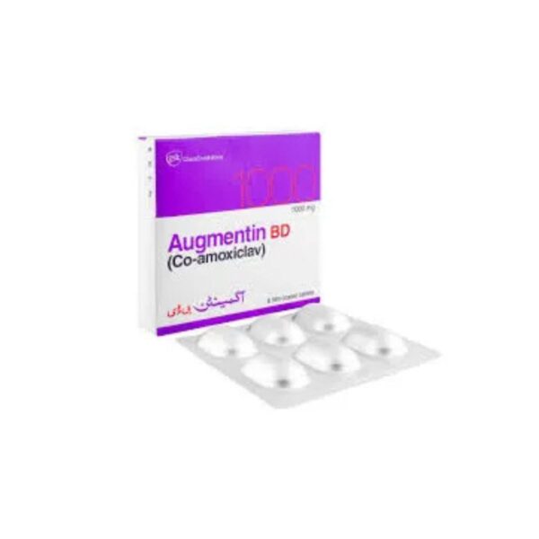 Augmentin Tablet 1G (1 Strip = 6 Tablets)