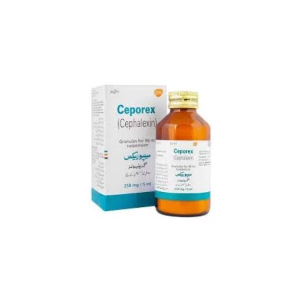 Ceporex 90Ml Suspension 250Mg/5Ml