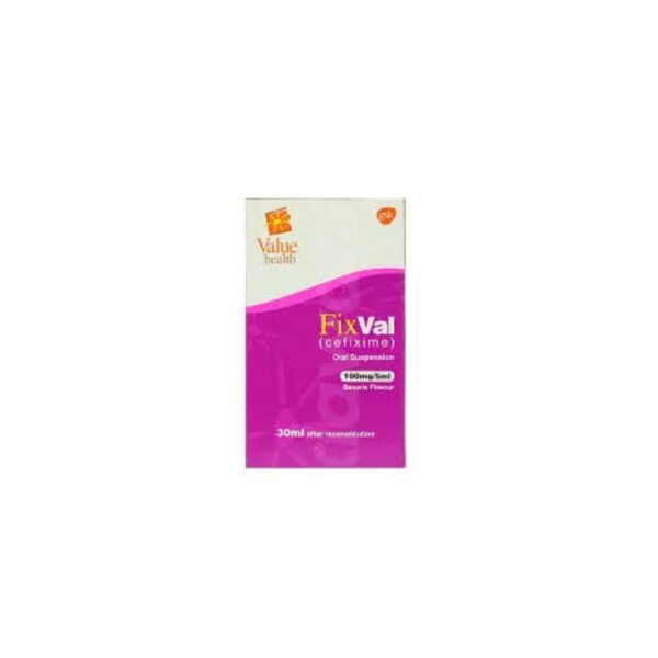Fixval 30Ml Suspension 100Mg