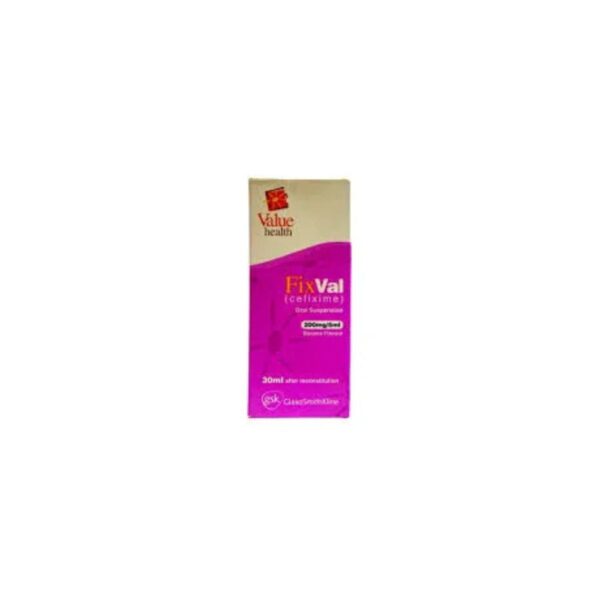 FixVal (200mg/5ml) 30ml Suspension