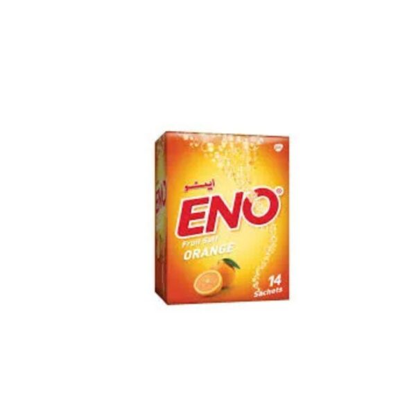 Eno Fruit Salt Orange 5gm sachet 1x12`s