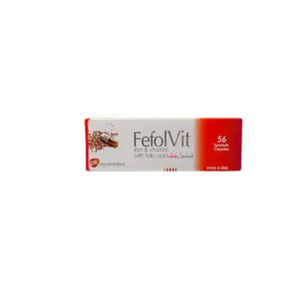 Fefolvit Capsules (1 Strip = 14 Capsules)
