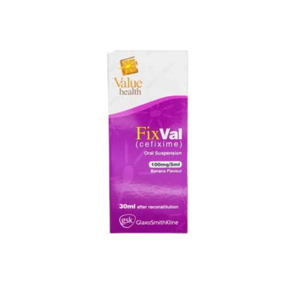Fixval 30Ml Suspension 100Mg