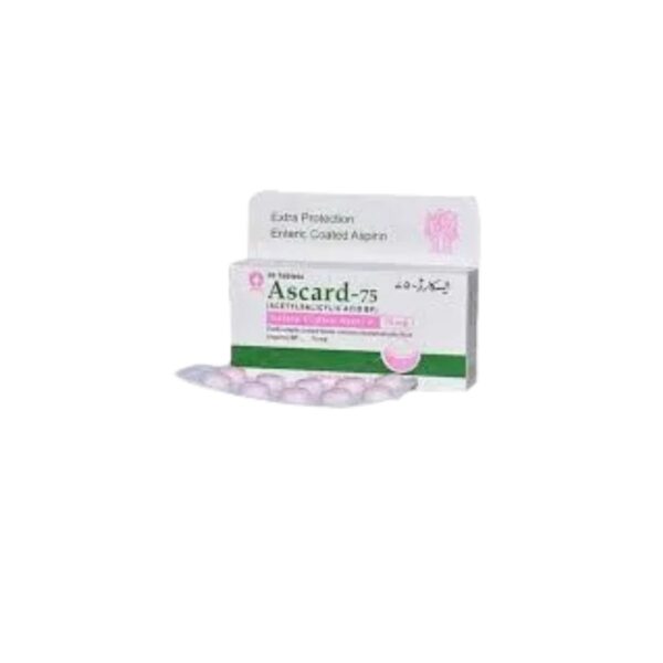 Ascard Tablets 75Mg (1 Strip = 10 Tablets)