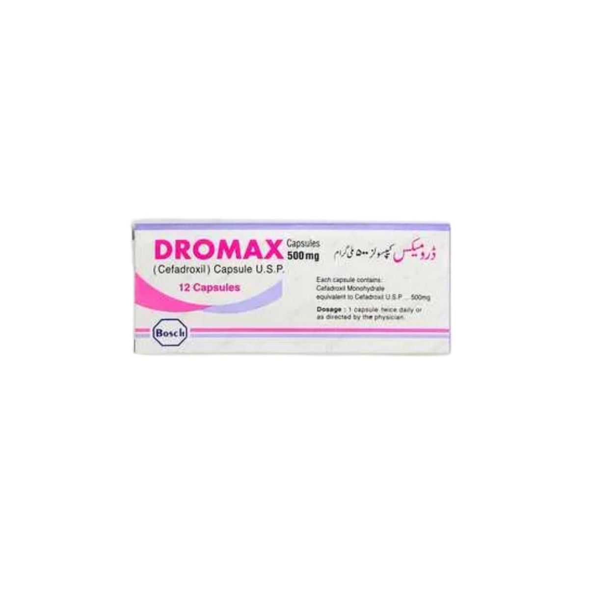 Dromax Capsules 500Mg (1 Strip = 6 Capsules)
