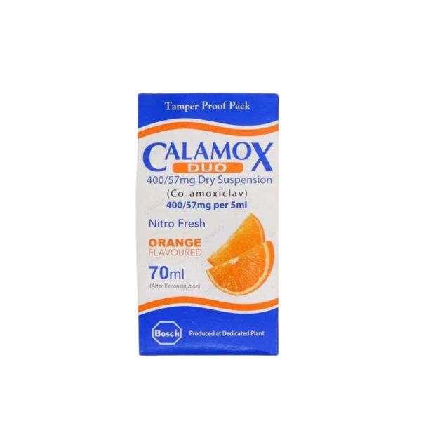 Calamox Duo 70Ml Suspension 400Mg/57Ml