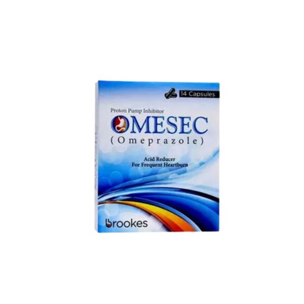 Omesec Capsules 20Mg (1 Strip = 7 Capsules)