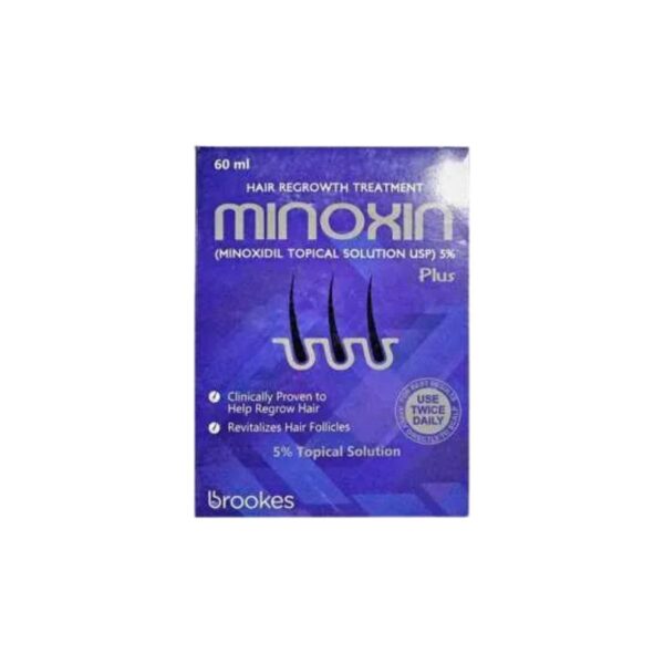 Minoxin Plus Topical Solution 60Ml