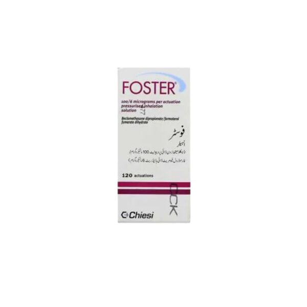 Foster Inhaler 100Mcg/6Mcg 120 Actuations