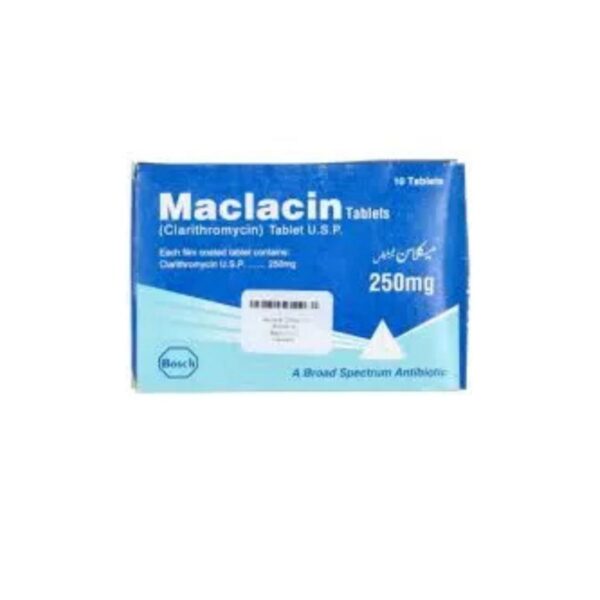 Maclacin 250mg tablet 10